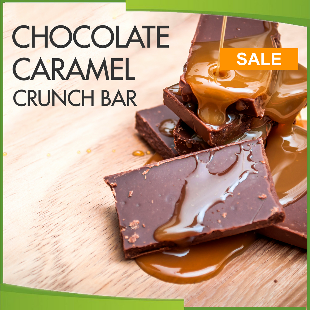 Chocolate Caramel Crunch Protein Bar