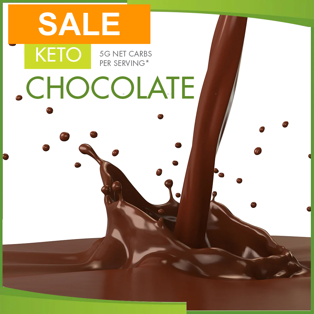 Keto Chocolate Powdered Protein Shake